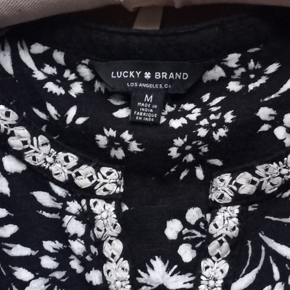 Lucky Brand embroidered top - Picture 5 of 5